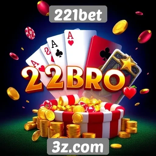 Jogos de cassino estão disponíveis no 221bet