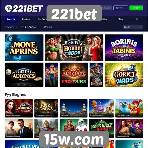 Estudo sobre opções de jogos em 221bet